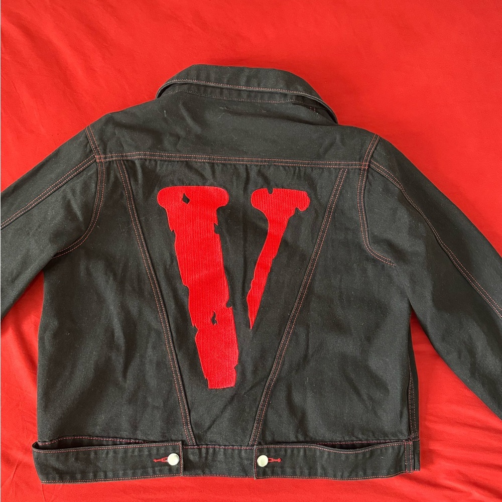 Vlone jean jacket M